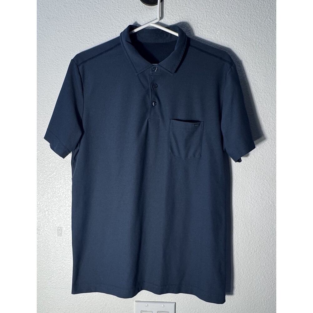 Vuori Navy Blue Polo Shirt